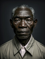 Fototapeta premium Male Portrait-Democratic Republic of the Congo male portrait-Generative AI