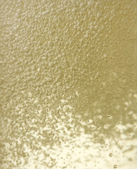 texture of sparkling wine champagne