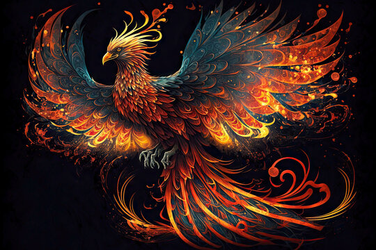 Phoenix Rising Images – Browse 10,398 Stock Photos, Vectors, and