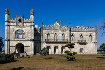 Fototapeta na wymiar Dadiani Palace in Zugdidi, Georgia