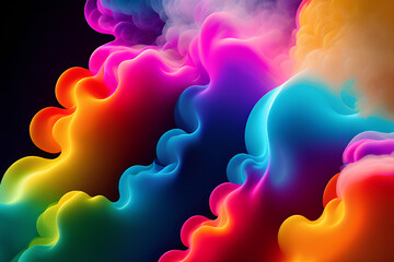 Vibrant Spectrum Splash | High-Quality Colorful Abstract Images for Your Creative Design Projects