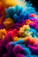 Vibrant Spectrum Splash | High-Quality Colorful Abstract Images for Your Creative Design Projects