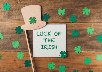 Composite image Luck of the Irish