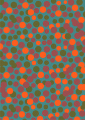 Background Image Use dots to form a multi-colored background image.

