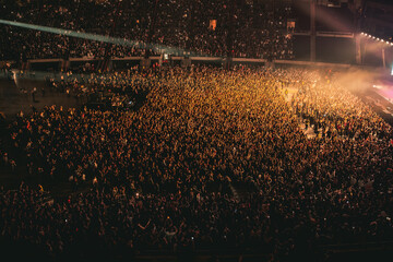crowd of people on a concert