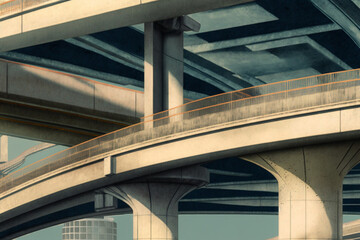 Fototapeta premium bridge in the city