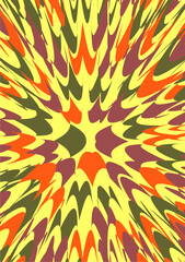 yellow background image Use shapes to form a multi-colored background image.

