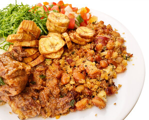 Traditional brazilian meal called 