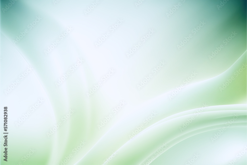 Poster soft flow gradient fresh transparent design background, green abstract wallpaper,blurred blue backgr