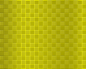 Rhombus yellow or gold metal background,	stainless steel with gold paint surface.