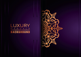 Luxury mandala background ornamental, arabesque style