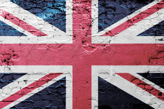 british flag graffiti