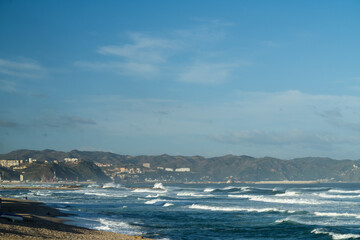 View of the coast of Skikda, North Algeria