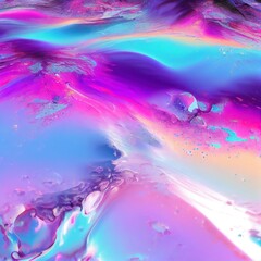 Fototapeta na wymiar multicolor liquid texture with creative AI with Generative AI