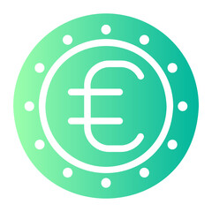 coin gradient icon