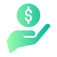 payment gradient icon