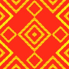 Draw yellow lines with red background, Design, Fabric patterns, Patterns for use as background.