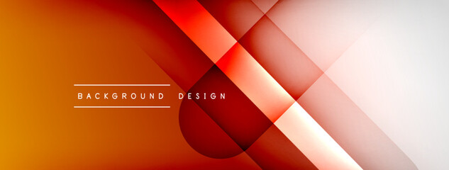 Abstract vector background. Shadow lines and lights with round elements and circles composition. Vector Illustration For Wallpaper, Banner, Background, Card, Book Illustration, landing page