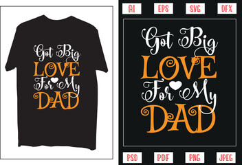 Love tshirt for mom & dad