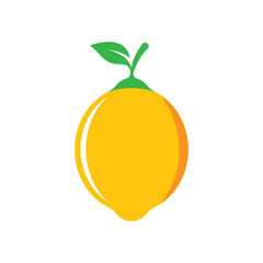 Lemon logo images illustration