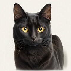 Bombay cat with Generative AI