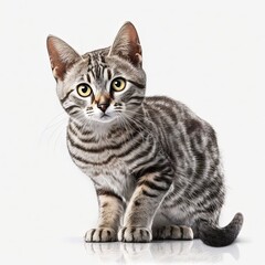 Obraz premium slim Ashera cat with Generative AI