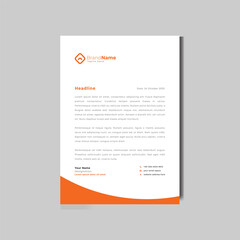 Corporate modern letterhead design template creative modern letterhead design template for your project letterhead, letter head, Business letterhead design