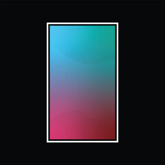 Modern template abstract color gradient vector image