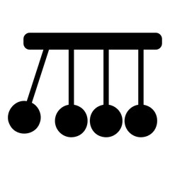 pendulum glyph icon