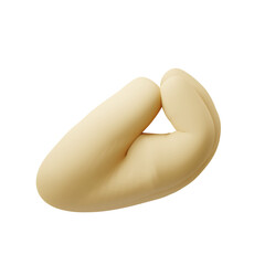 Pinching hand Gestures 3D Icon