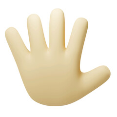 high five 3D Icon