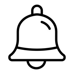 bell line icon