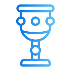 holy grail gradient icon