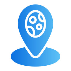 maps gradient icon