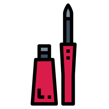 recommend clip art: eyeliner filled outline icon style