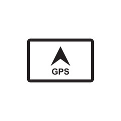 gps icon , navigation icon vector