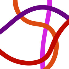 Red Purple Grid Lines Transparent 