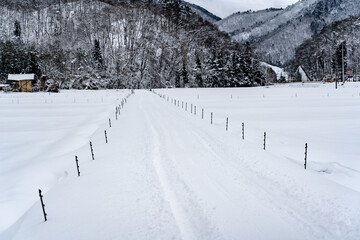 積雪 新雪 銀世界 雪国 豪雪
