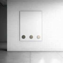 Abstract modern background, silver coins and bronze coins AI generation.