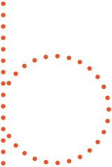 Lowercase Tracing Alphabet Dot Font b