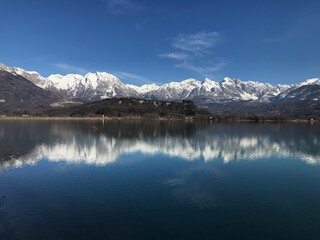 Fototapeta premium lake in the mountains