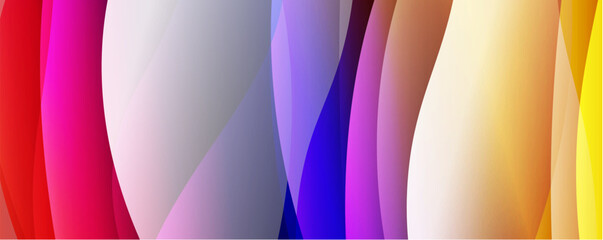 Fluid color gradients with dynamic wave line effect. Vector Illustration For Wallpaper, Banner, Background, Card, Book Illustration, landing page
