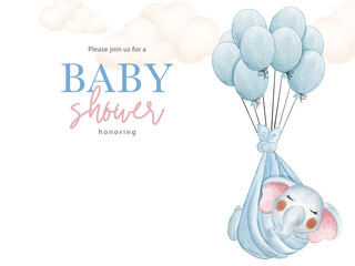 Baby Shower Invitation Card