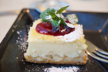 ベイクドチーズケーキ