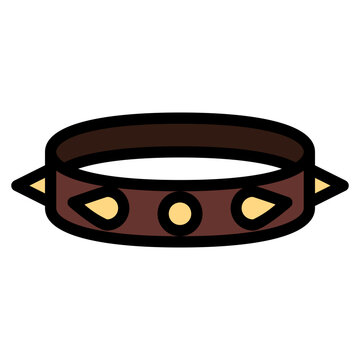 recommend clip art: bangle filled outline icon style