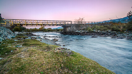 bridge over the river 