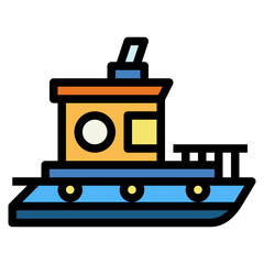 guard filled outline icon style