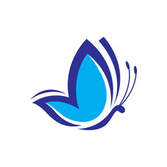 Beauty butterfly logo images