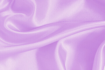 Purple pastel fabric texture background, detail of silk or linen pattern.