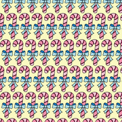 seamless pattern candy background 